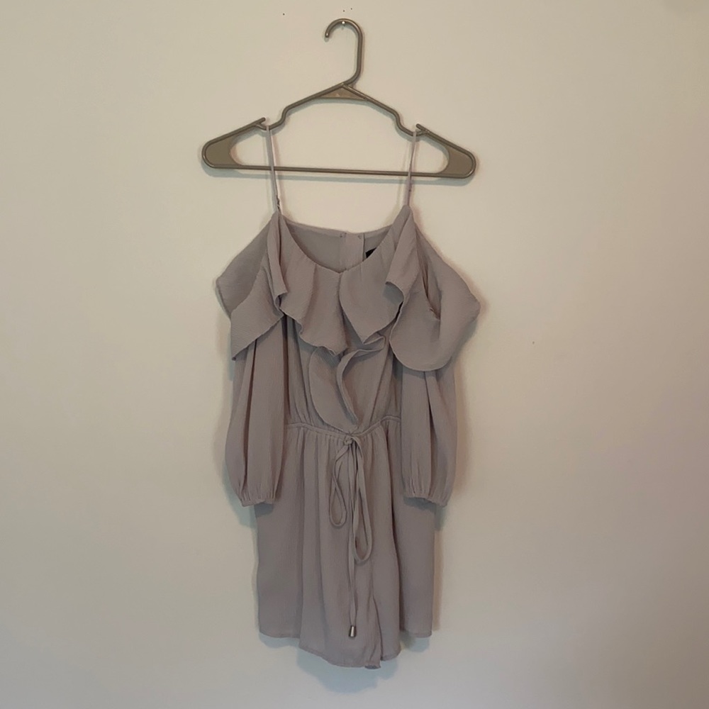 JOA cold shoulder romper